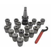 Twin Eagle Imports Collet Kit 18 piece ER32 NT30 Precision  Spring Collet Set